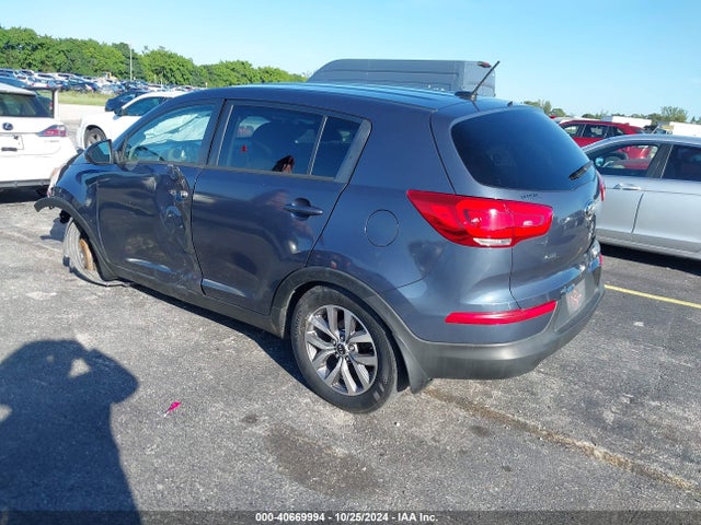 KIA Sportage Lx 2014 KNDPB3AC3E7562458 Image 3