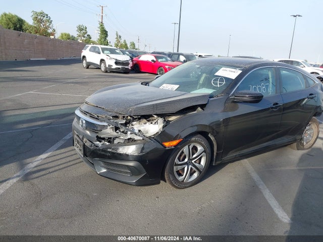 Honda Civic Lx 2017 2HGFC2F55HH523734 Image 2