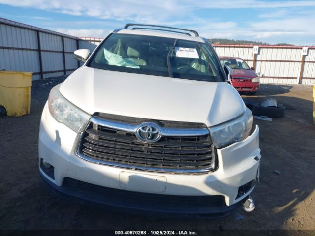 Toyota Highlander Xle V6 2015 5TDJKRFH1FS218048 Image 12