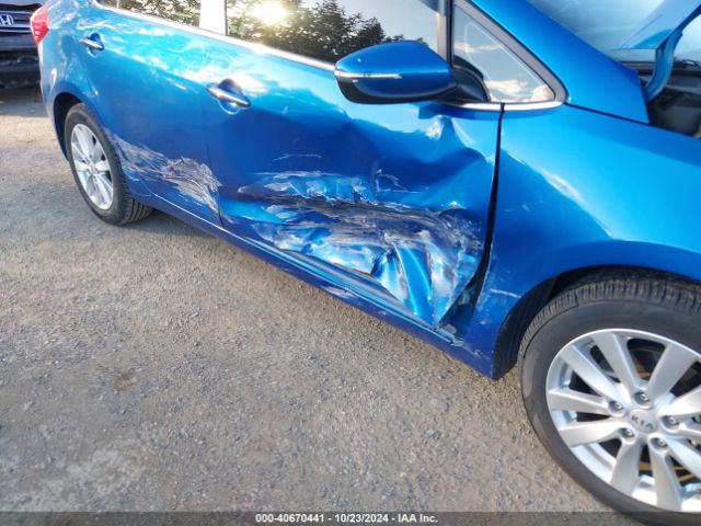 KNAFX4A83E5151519 KIA FORTE EX