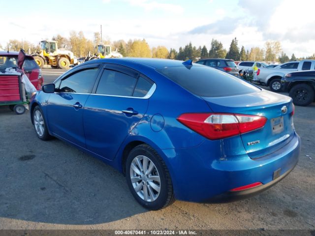 KNAFX4A83E5151519 KIA FORTE EX