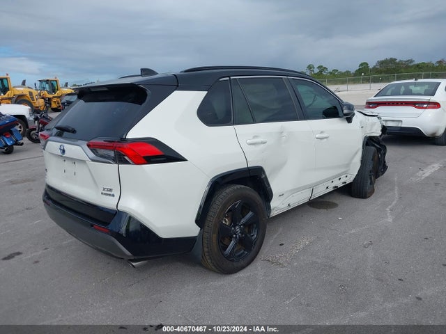 2T3E6RFV4MW002377 Toyota Rav4 Hybrid Xse