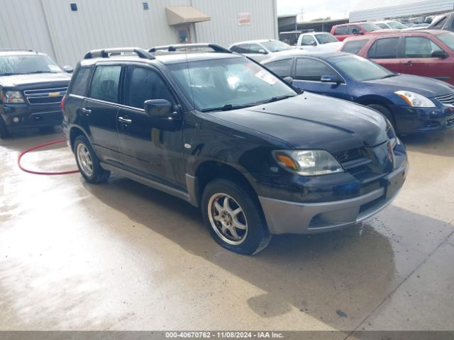 2003 MITSUBISHI OUTLANDER JA4LX31G53U097824 Photo 0