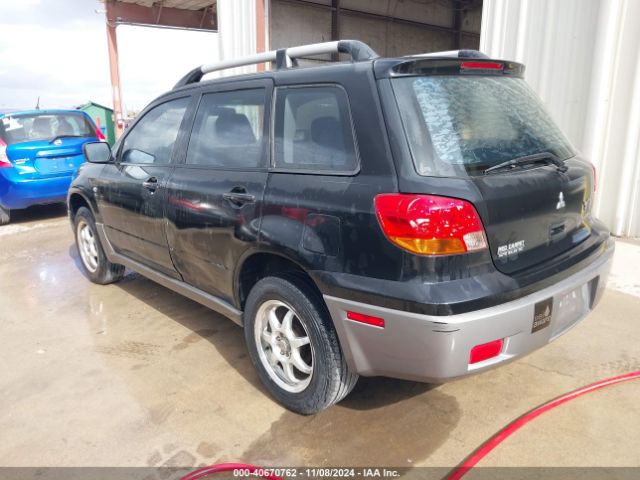 2003 MITSUBISHI OUTLANDER JA4LX31G53U097824 Photo 2