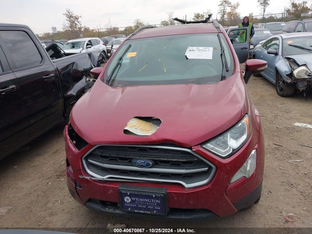 MAJ6S3GLXLC368376 Ford Ecosport Se
