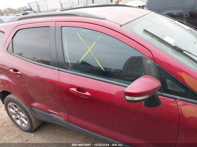 MAJ6S3GLXLC368376 Ford Ecosport Se