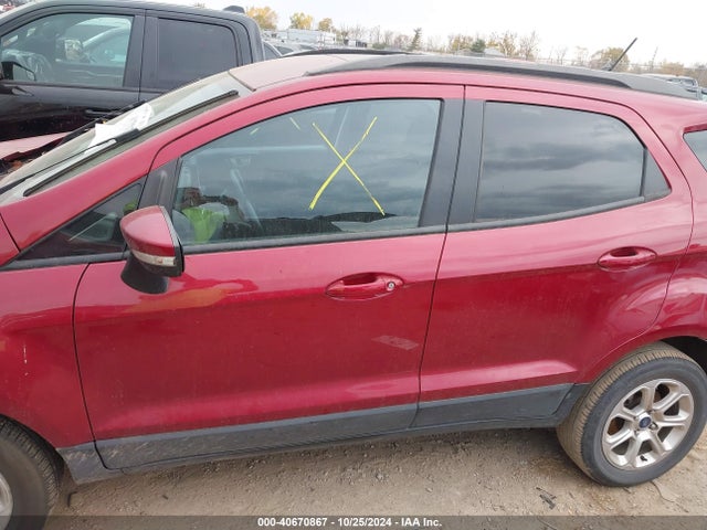 MAJ6S3GLXLC368376 Ford Ecosport Se