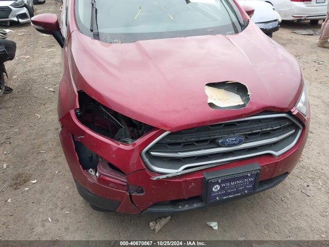MAJ6S3GLXLC368376 Ford Ecosport Se
