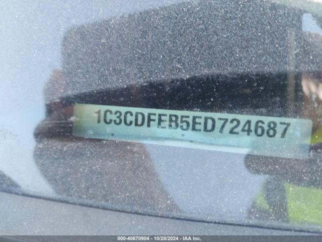 1C3CDFEB5ED724687 Dodge DART GT