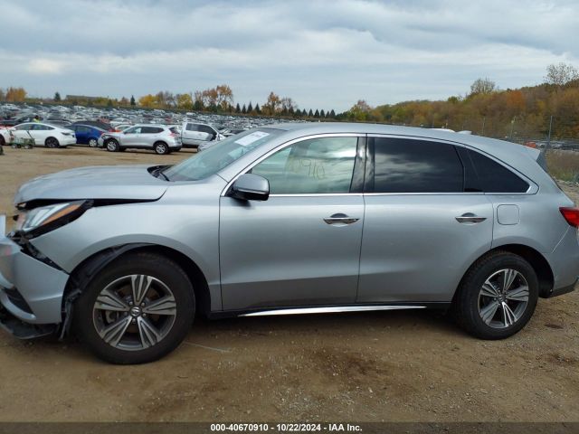 5J8YD4H32KL022551 Acura Mdx Standard