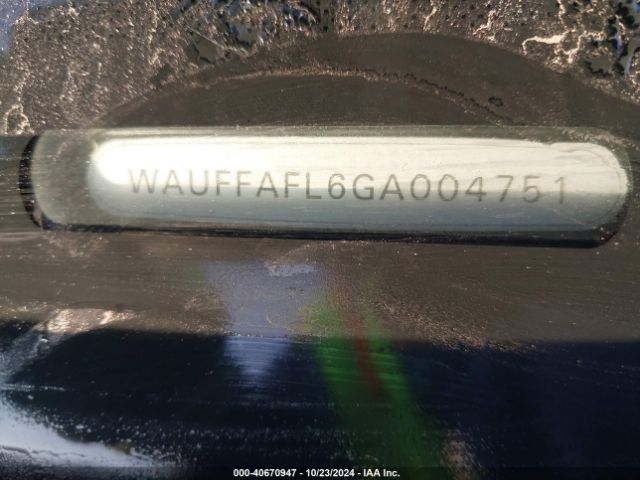 WAUFFAFL6GA004751 Audi A4 2.0t Premium