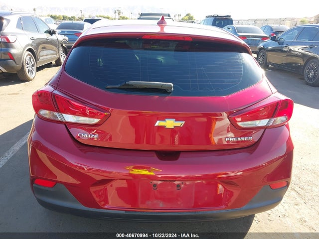 Chevrolet Cruze Premier 2019 3G1BF6SMXKS562969 Image 16