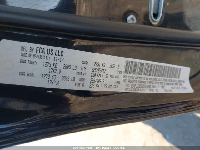 1C4PJLCB5JD574095 Jeep Cherokee Latitude Fwd