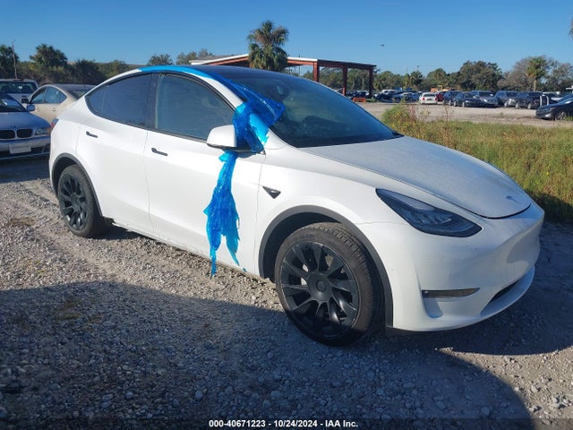 2021 TESLA MODEL Y 5YJYGDEDXMF110160 Photo 0