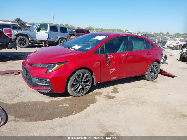 Toyota COROLLA SE 2020 JTDS4RCE8LJ025428 Image 2