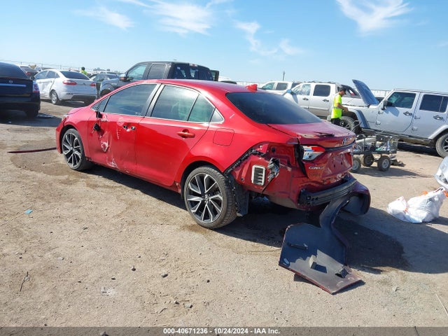 Toyota COROLLA SE 2020 JTDS4RCE8LJ025428 Image 3