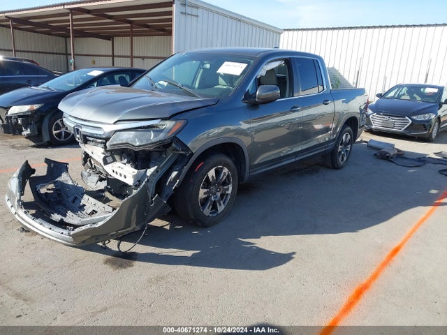 Honda Ridgeline Rtl-t 2017 5FPYK3F61HB033796 Image 2