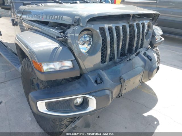 1C6HJTAG6ML559352 Jeep Gladiator Texas Trail 4x4