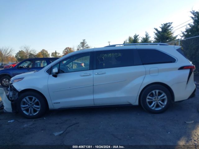 5TDESKFC7MS025297 Toyota Sienna Platinum