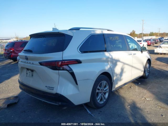 5TDESKFC7MS025297 Toyota Sienna Platinum