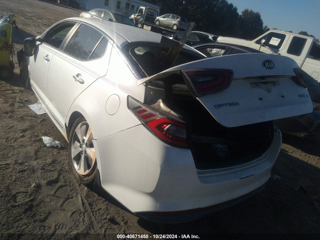 KNAGN4AD1F5090258 KIA Optima Hybrid Ex