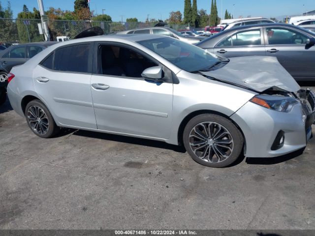 5YFBURHE8GP487661 Toyota Corolla S Premium