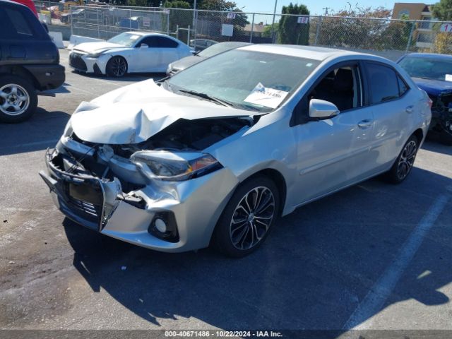 5YFBURHE8GP487661 Toyota Corolla S Premium