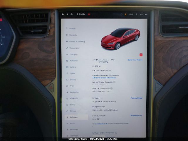 5YJSA1E21JF290791 Tesla Model S 100d/75d/p100d