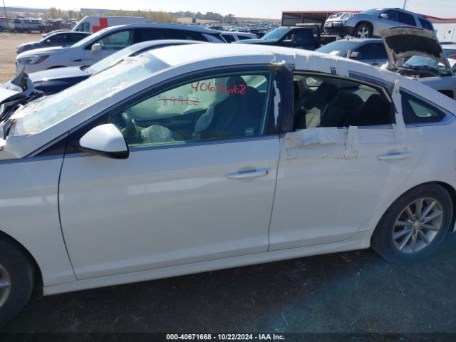 5NPE24AF0JH602282 Hyundai SONATA SE