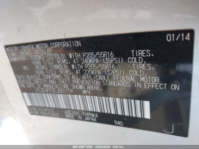 JTLZE4FE2EJ051119 Scion Xb Release Series