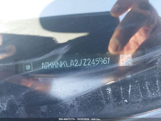 1GKKNKLA2JZ245961 GMC Acadia Sle-1