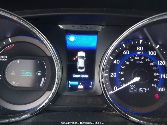 40672315 :رقم المزاد ، KMHEC4A40CA058335 vin ، 2012 Hyundai Sonata Hybrid مزاد بيع