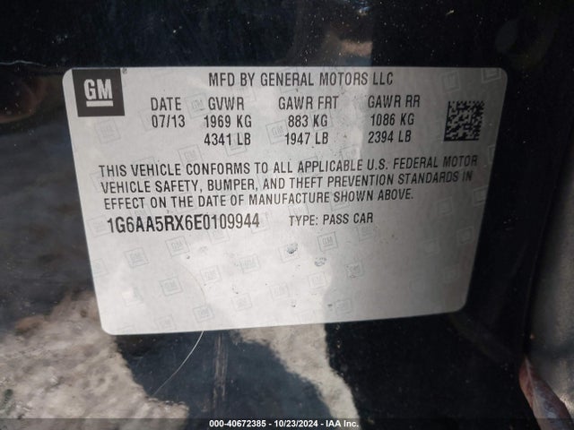 2014 CADILLAC ATS 1G6AA5RX6E0109944 Photo 8