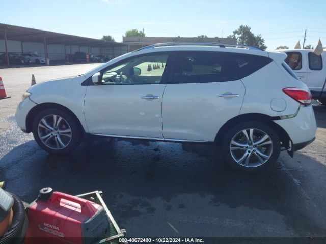 JN8AZ1MW0EW515331 Nissan Murano Le/s/sl/sv