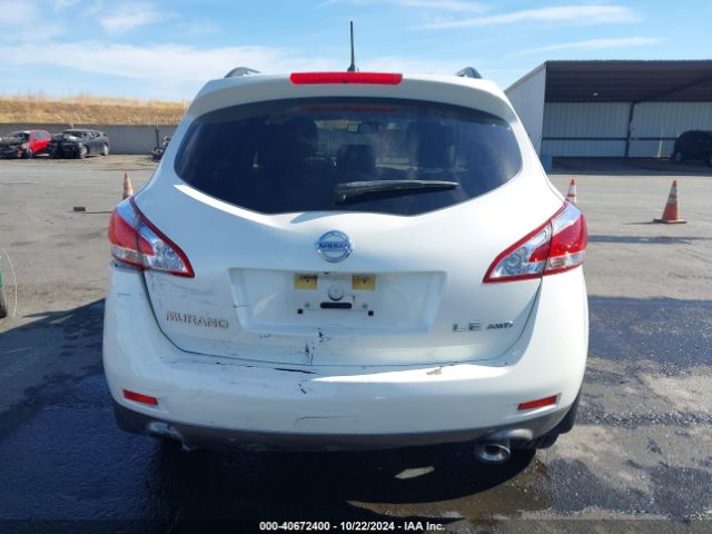 JN8AZ1MW0EW515331 Nissan Murano Le/s/sl/sv