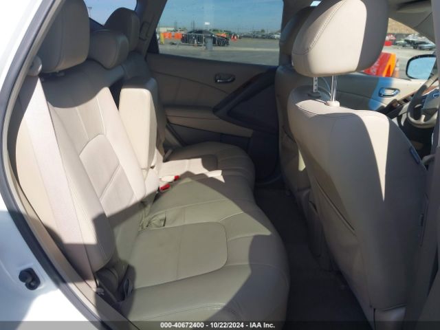 JN8AZ1MW0EW515331 Nissan Murano Le/s/sl/sv