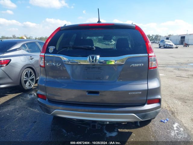 5J6RM4H90FL126236 Honda Cr-v Touring