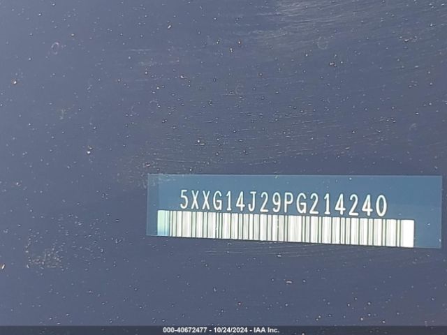5XXG14J29PG214240 KIA K5 LXS