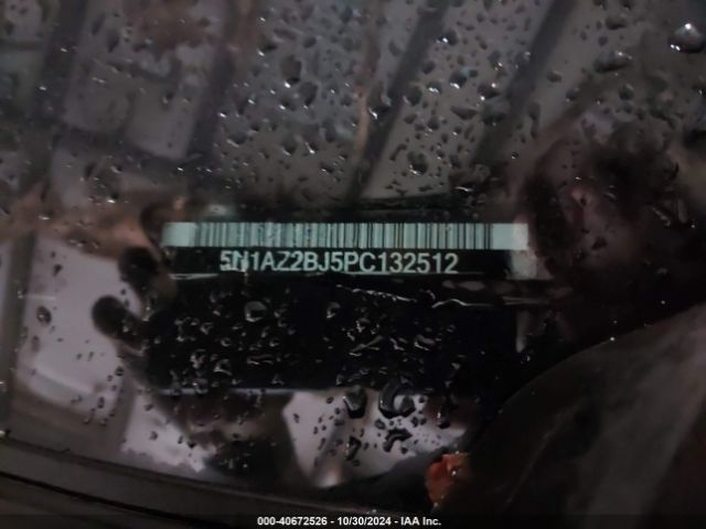 5N1AZ2BJ5PC132512 Nissan Murano Sv Fwd
