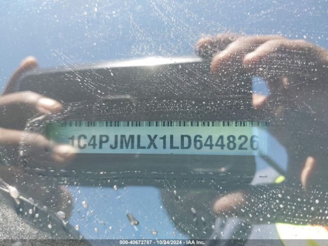 1C4PJMLX1LD644826 Jeep Cherokee Latitude Lux 4x4