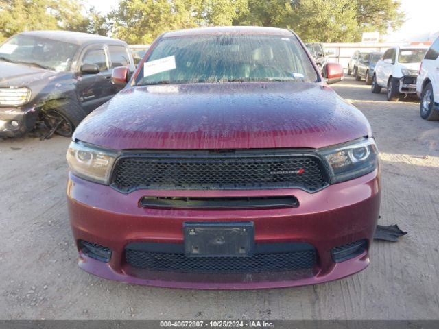 1C4RDHDG8KC769459 Dodge Durango Gt Plus Rwd