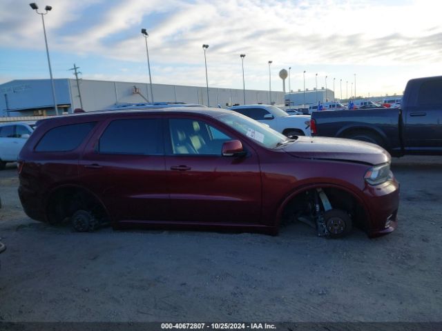 1C4RDHDG8KC769459 Dodge Durango Gt Plus Rwd