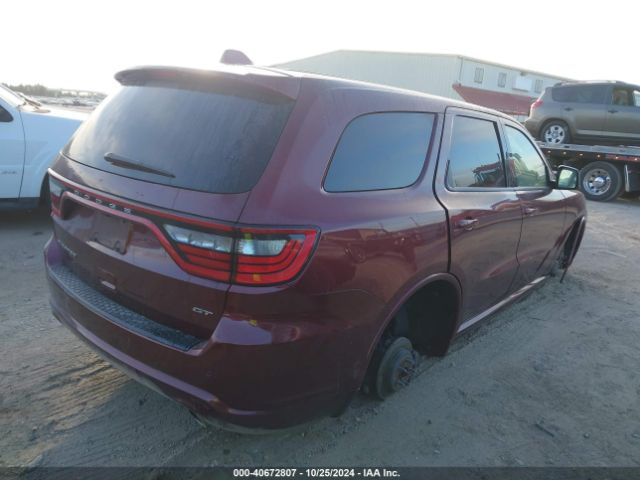 1C4RDHDG8KC769459 Dodge Durango Gt Plus Rwd