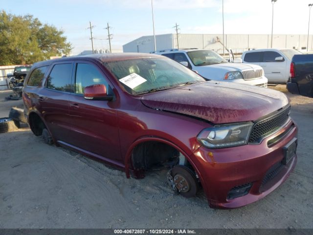 1C4RDHDG8KC769459 Dodge Durango Gt Plus Rwd