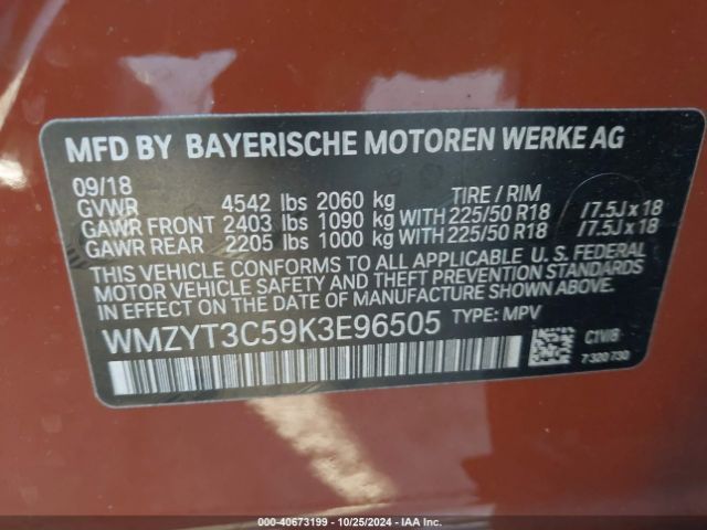 WMZYT3C59K3E96505 Mini Countryman Cooper S
