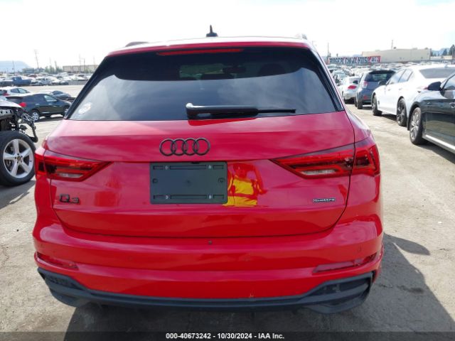 WA1DECF3XR1091446 Audi Q3 Premium 45 Tfsi S Line Quattro Tiptronic