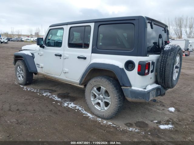 1C4HJXDG5KW500462 Jeep Wrangler Unlimited Sport S 4x4