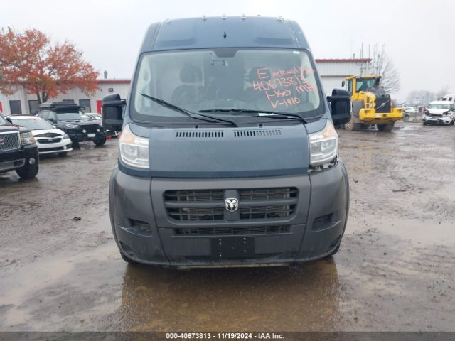 3C6TRVDG0JE161410 RAM Promaster 2500 High Roof 159 Wb