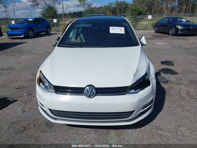 3VW217AU0GM043080 Volkswagen Golf Tsi Se 4-door
