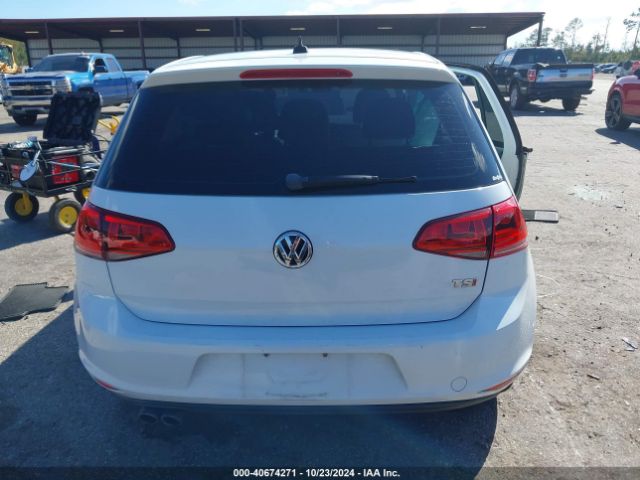 3VW217AU0GM043080 Volkswagen Golf Tsi Se 4-door